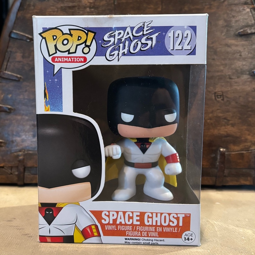 Funko Pop! Space Ghost #122 Animation Vinyl Figure Hanna-Barbera